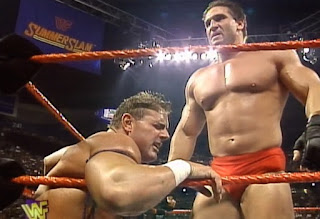 WWE / WWF - Summerslam 1997 - Ken Shamrock vs.WWF European Champion British Bulldog