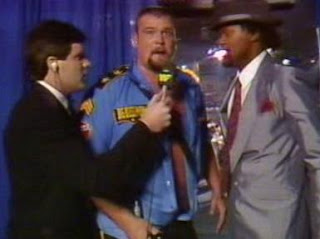 WWF / WWE SURVIVOR SERIES 1989 - The Big Boss Man cuts a promo