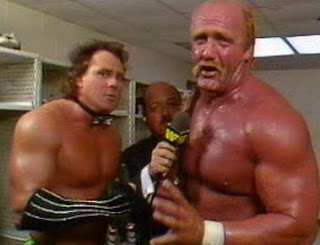 WWF / WWE SURVIVOR SERIES 1989 - Hulk Hogan and Brutus Beefcake