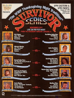 WWF / WWE SURVIVOR SERIES 1989 - poster