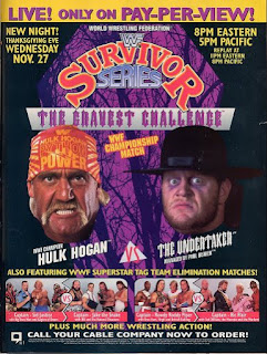 WWF / WWE SURVIVOR SERIES 1991 - Event poster