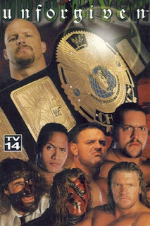 WWF Unforgiven 1999 event poster