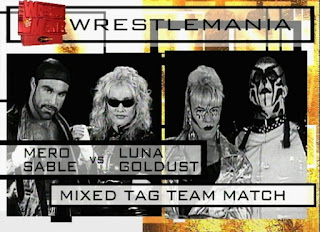 WWE / WWF - Wrestlemania 14 Review  -  Sable & Marc Mero vs. Luna Vachon & Goldust