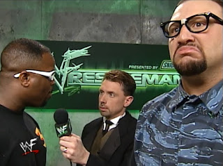 WWE / WWF Wrestlemania 2000 - Michael Cole interviewed The Dudleys