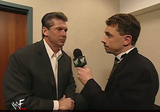 WWE / WWF Wrestlemania 2000 - Michael Cole interviews Vince McMahon