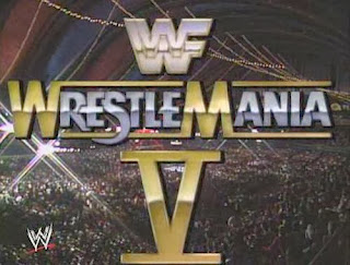 WWF / WWE: Wrestlemania 5 - The show came live from Trump Plaza in Atlantic City, New Jersey