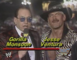 WWF / WWE WRESTLEMANIA 4: Gorilla Monsoon and Jesse Ventura