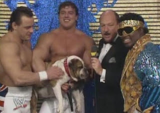 WWF / WWE WRESTLEMANIA 4: The British Bulldogs, Matilda and Koko B. Ware