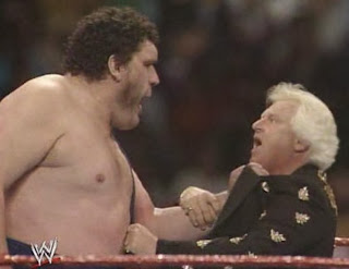 WWF / WWE: Wrestlemania 6 - Andre the Giant turns on Bobby Heenan, becoming a crowd favorite once again