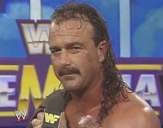 WWF / WWE - Wrestlemania 6: Jake 'The Snake' Roberts cut an awesome pre-match promo on The Million Dollar Man Ted Dibiase