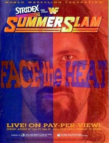 WWF Summerslam 1995 event poster