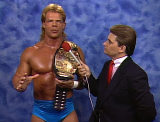 WCW Clash of the Champions XII - Tony Schiavone interviews Lex Luger