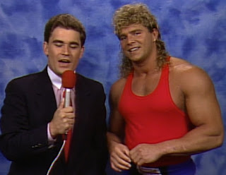 WCW Clash of the Champions XII - Tony Schiavone interviews Brian Pillman