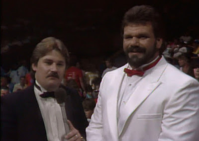 NWA Clash of the Champions II - Tony Schiavone interviews Dr. Death Steve Williams