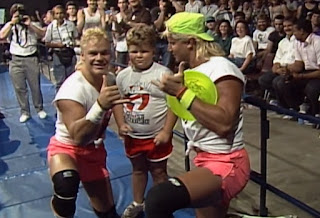 WCW / NWA Great American Bash 1989 - The Dynamic Dudes With a Really Unimpressed Fan