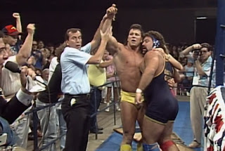 WCW / NWA Great American Bash 1989 - The Steiner Brothers beat The Varsity Club