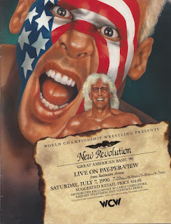 WCW Great American Bash 1990 - Event poster