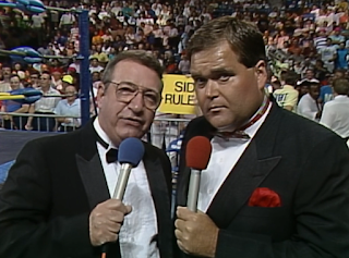 WCW Great American Bash 1990 - Jim Ross and Bob Caudle called the event