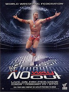 WWE / WWF No Way Out 2001 - Event Poster