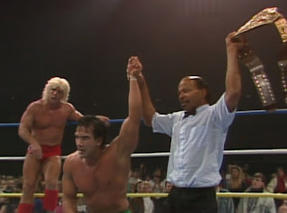 NWA Chi-Town Rumble 1989 - Ricky Steamboat wins the World Heavyweight Championship