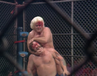 NWA Starrcade 83: A Flare for the Gold - Ric Flair battles Harley Race in their classic cage match