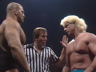 NWA Starrcade 1986 (The Skywalkers) - Nikita Koloff challenged Ric Flair for the World Heavyweight Championship