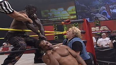 NWA-TNA Weekly Pay Per View - June 17 2002 - K-Krush, Norman Smiley, and Norman Smiley's Wife