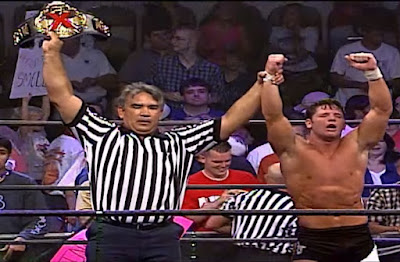 TNA 2nd Weekly PPV - Ricky Steamboat declares AJ Styles the new X Champion