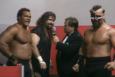 WCW Clash of the Champions 20 Review - Jim Ross interviews Cactus Jack, with Butch Reed & The Barbarian