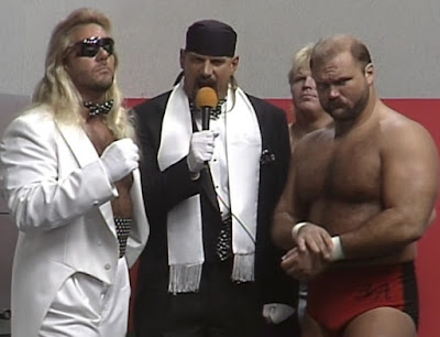 WCW Clash of the Champions XX - Jesse Ventura interviews Arn Anderson and Bobby Eaton