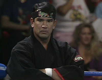 Ricky 'The Dragon' Steamboat at WCW Clash of the Champions XX