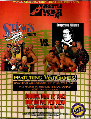 WCW Wrestlewar 92 event poster