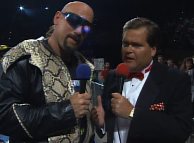 WCW WrestleWar 92  - Jim Ross & Jesse 