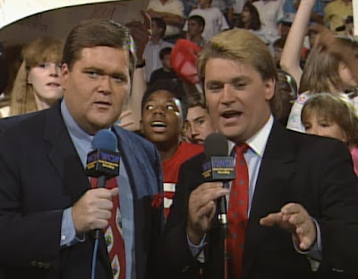 WCW Clash of the Champions XV - Tony Schiavone and Jim Ross called all the action