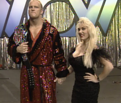 WCW Clash of the Champions XV - Stunning Steve Austin w/ Lady Blossom