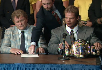 WCW Clash of the Champions XV - Lex Luger and Harley Race