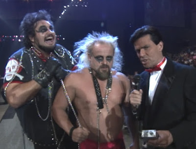 WCW Great American Bash 1991 Review - Eric Bischoff interviews Kevin Sullivan and The One Man Gang