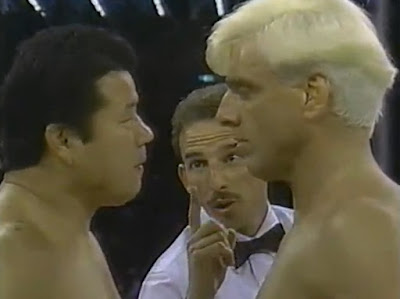 WCW/NJPW Supershow 1 (1991) Review - Bill Alfonso lays down the law to Ric Flair and Tatsumi Fujinami