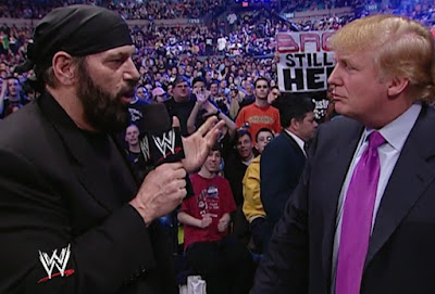 WWE Wrestlemania 20 - Jesse Ventura interviews Donald Trump