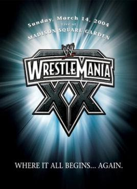 WWE Wrestlemania 20 - event poster