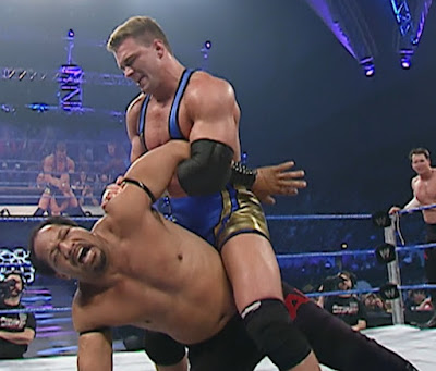 No Way Out '04 Review - Charlie Haas puts Farooq in an armbar