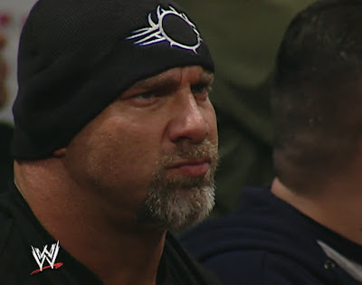 No Way Out '04 - Bill Goldberg watches from the stands