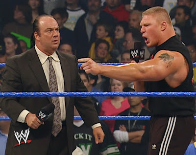 No Way Out '04 - Brock Lesnar and Paul Heyman