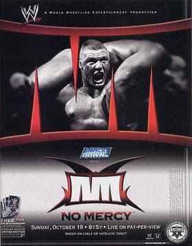 WWE No Mercy 2003 event poster