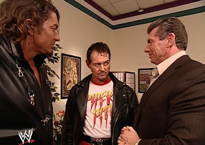 WWE Judgement Day 2003 Review -  Vince McMahon speaks to Roddy Piper & Sean O' Haire