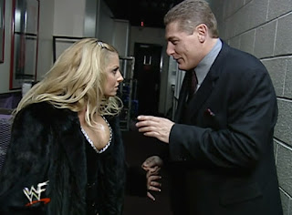 WWE / WWF No Way Out 2001 - William Regal confronts Trish Stratus backstage