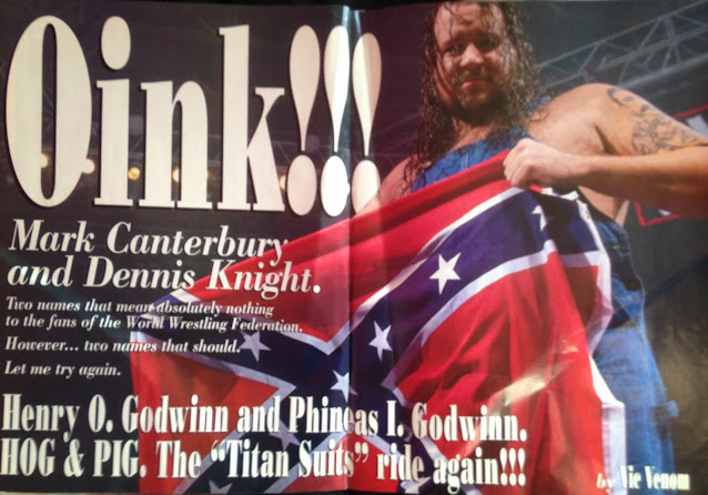 WWE - WWF Raw Magazine - April 1998 - Feature on The Godwins