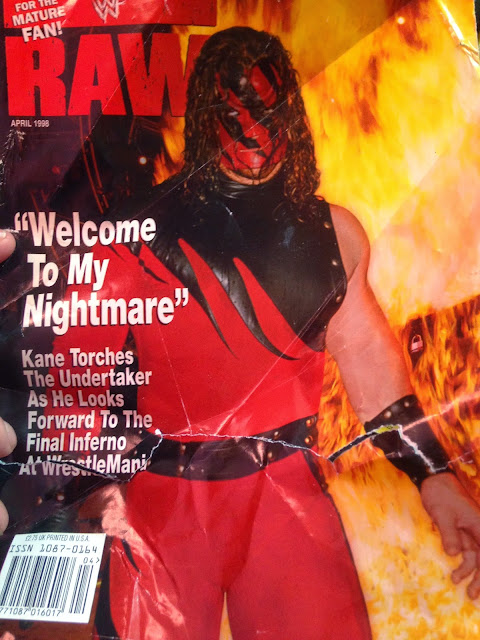 WWF Raw Magazine - April 1998 cover