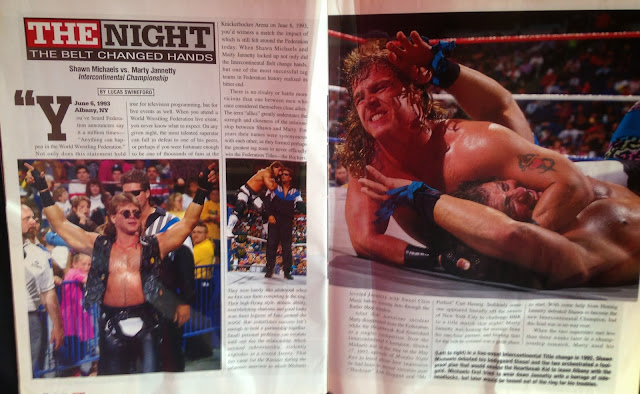 WWE - WWF Raw Magazine - April 1998 - The Night the Belt Changed Hands - Shawn Michaels vs. Marty Jannetty