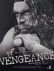 WWF Vengeance 2001 evet poster